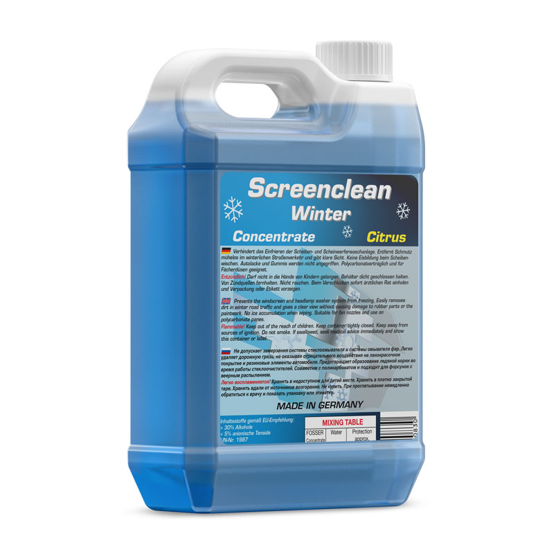 FOSSER Screenclean Winter Concentrate